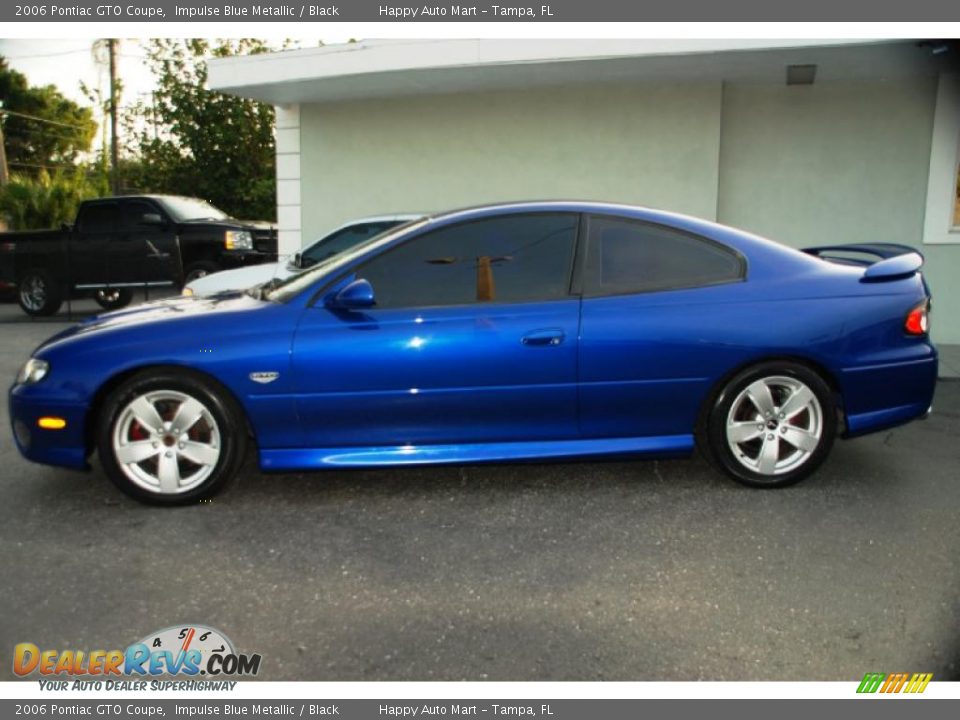 2006 Pontiac GTO Coupe Impulse Blue Metallic / Black Photo #8