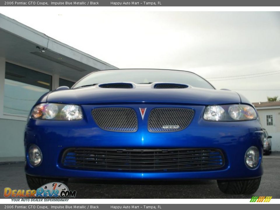 2006 Pontiac GTO Coupe Impulse Blue Metallic / Black Photo #10