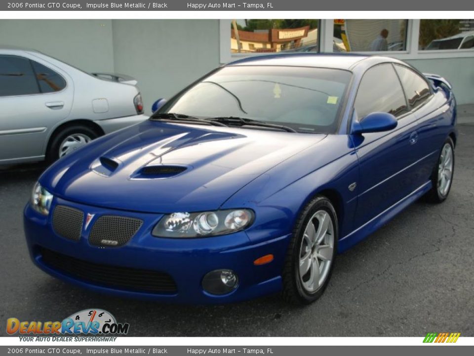 2006 Pontiac GTO Coupe Impulse Blue Metallic / Black Photo #13