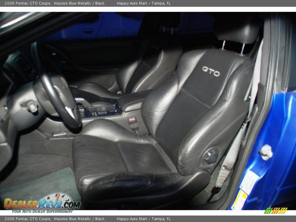 2006 Pontiac GTO Coupe Impulse Blue Metallic / Black Photo #18