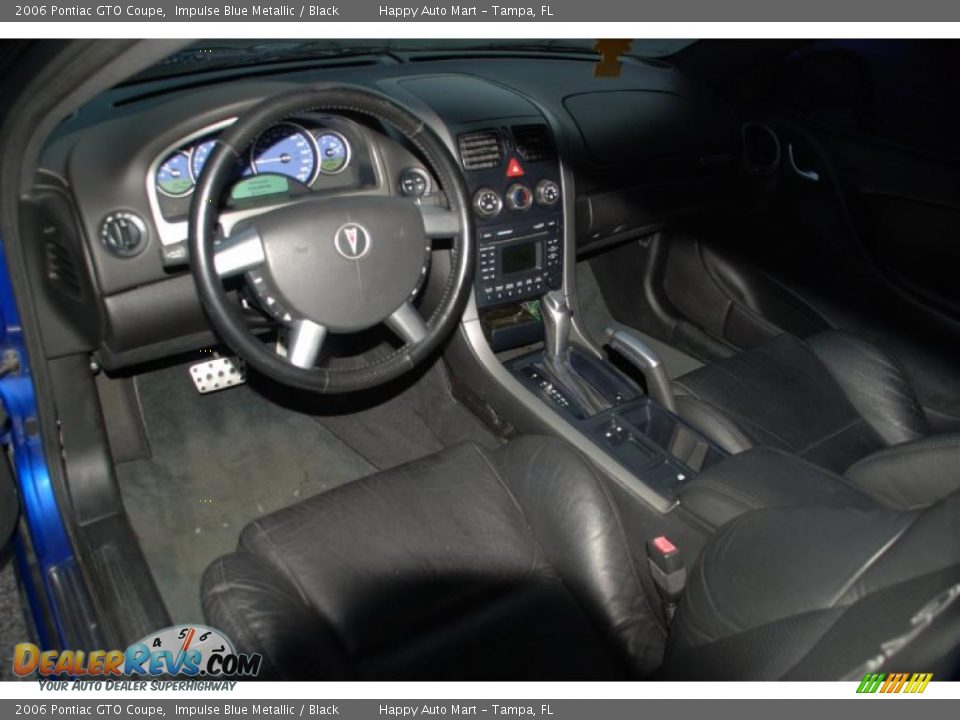 2006 Pontiac GTO Coupe Impulse Blue Metallic / Black Photo #19