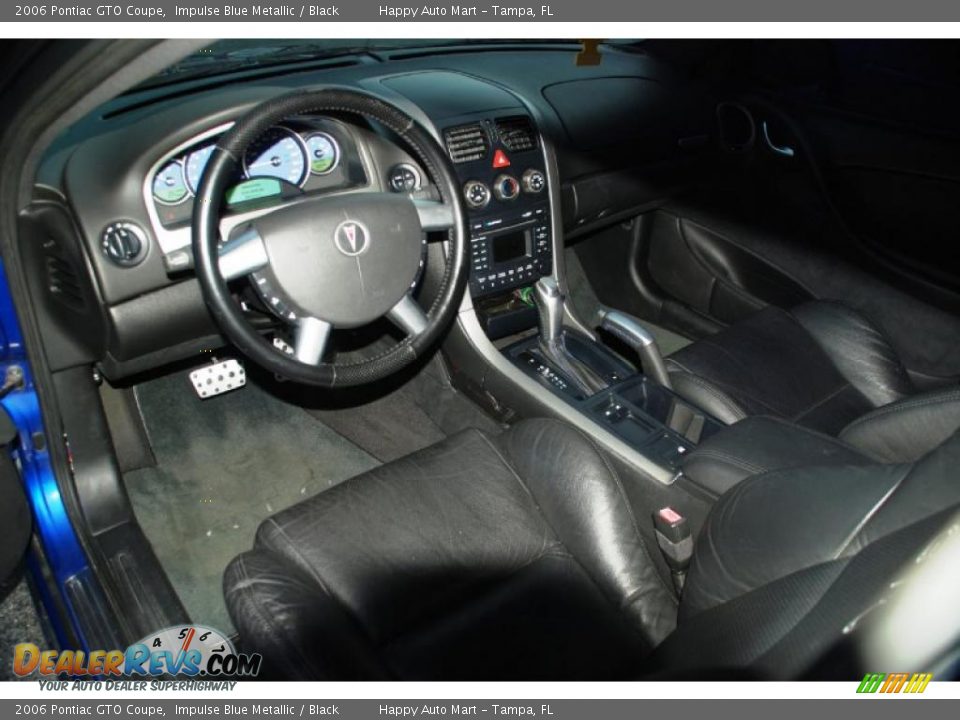 2006 Pontiac GTO Coupe Impulse Blue Metallic / Black Photo #20