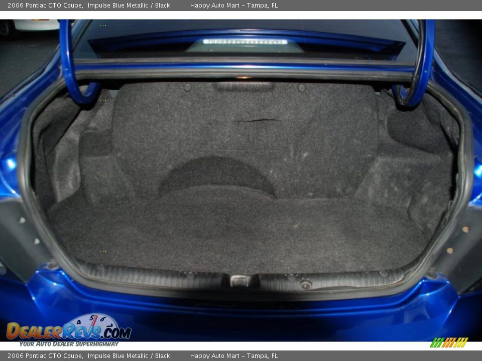 2006 Pontiac GTO Coupe Impulse Blue Metallic / Black Photo #21