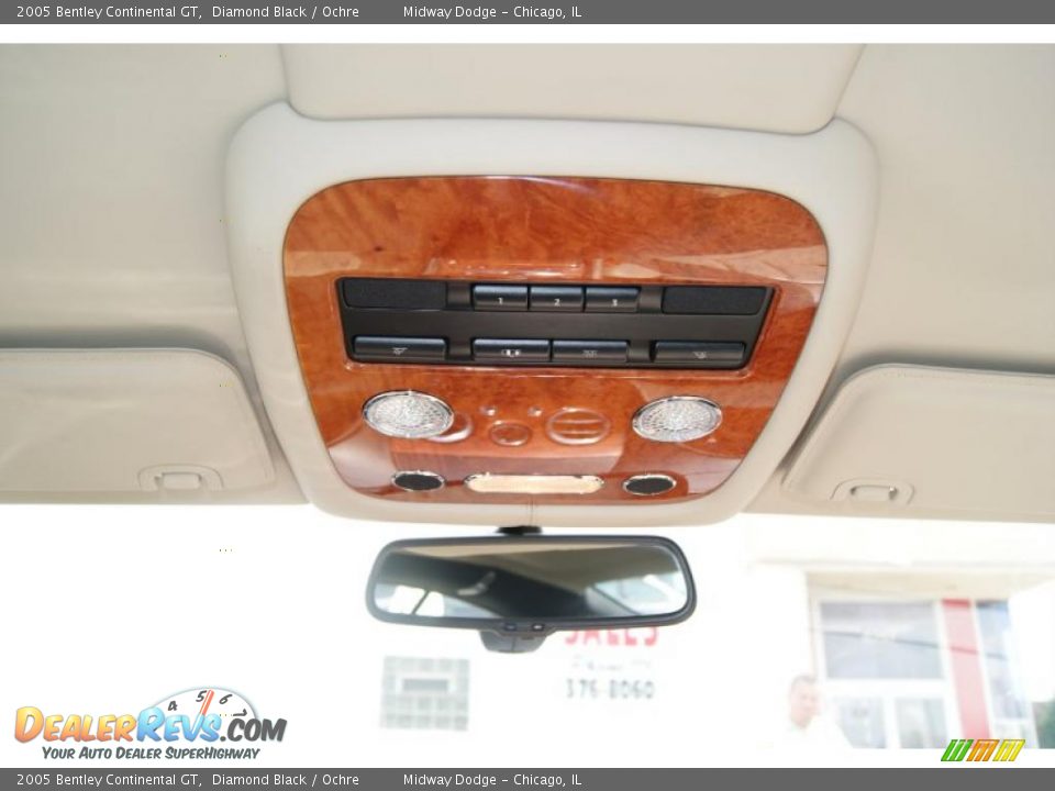 2005 Bentley Continental GT Diamond Black / Ochre Photo #9