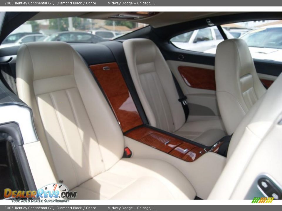 2005 Bentley Continental GT Diamond Black / Ochre Photo #11
