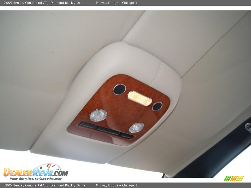 2005 Bentley Continental GT Diamond Black / Ochre Photo #14