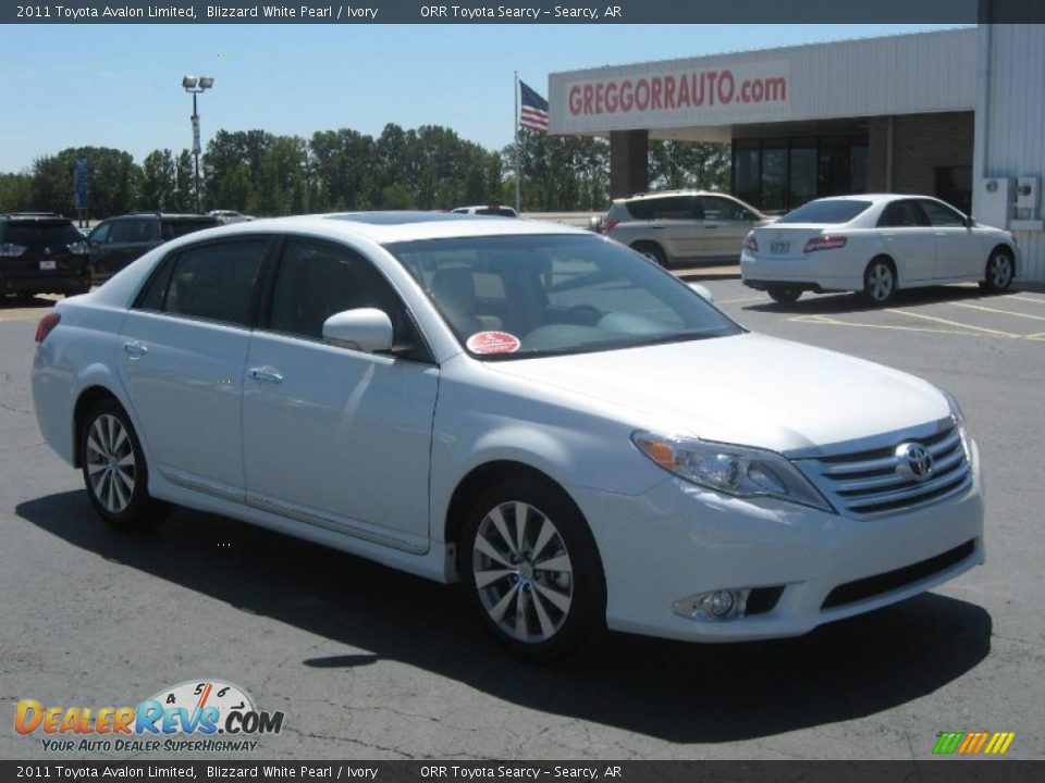 2011 Toyota Avalon Limited Blizzard White Pearl / Ivory Photo #1