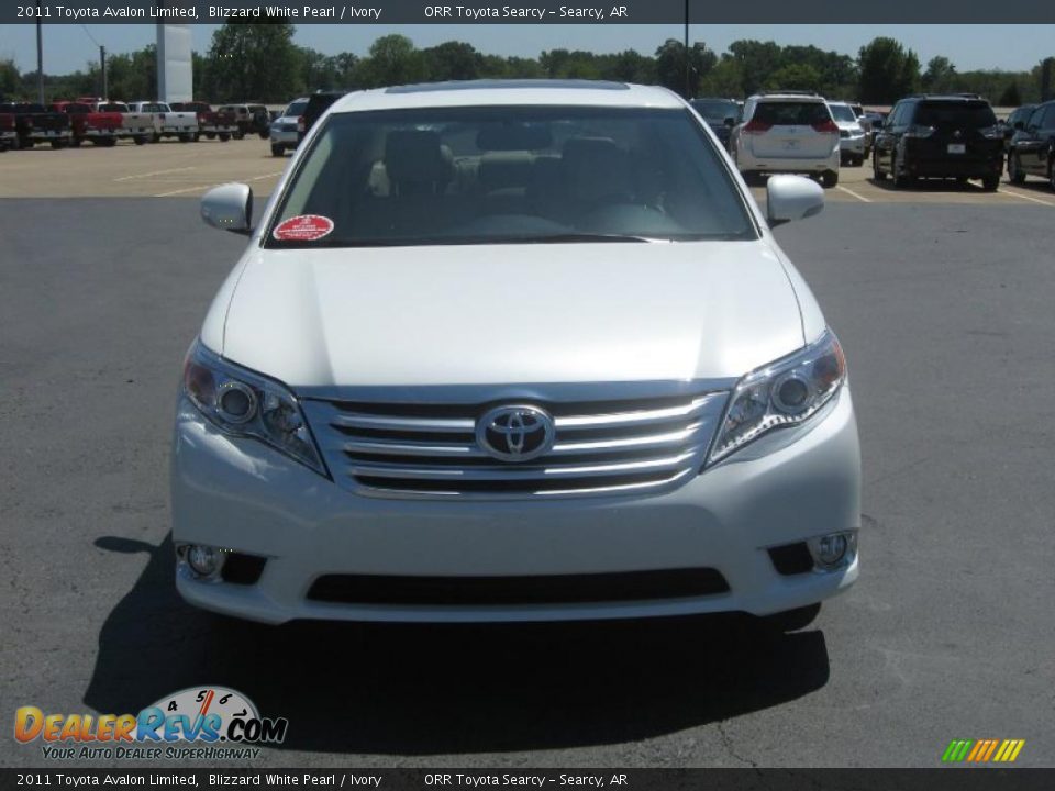 2011 Toyota Avalon Limited Blizzard White Pearl / Ivory Photo #2