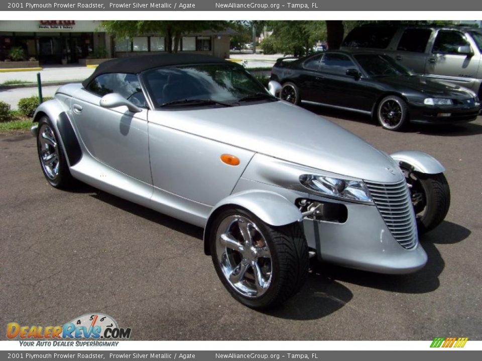 2001 Plymouth Prowler Roadster Prowler Silver Metallic / Agate Photo #3