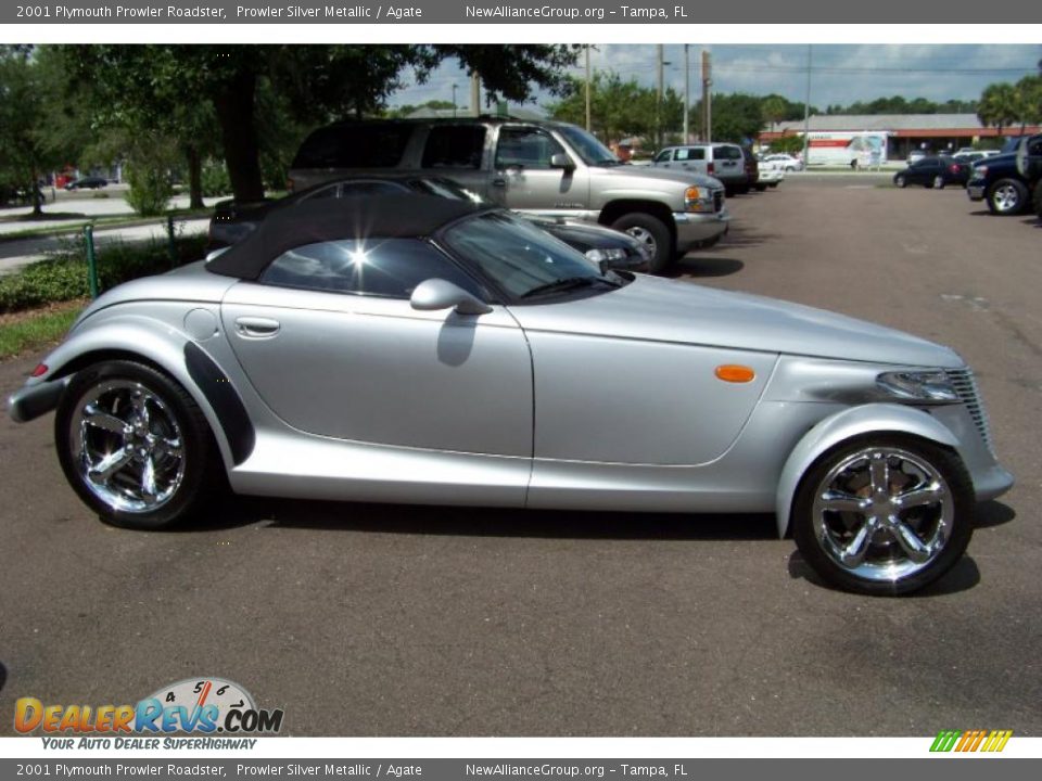 2001 Plymouth Prowler Roadster Prowler Silver Metallic / Agate Photo #4