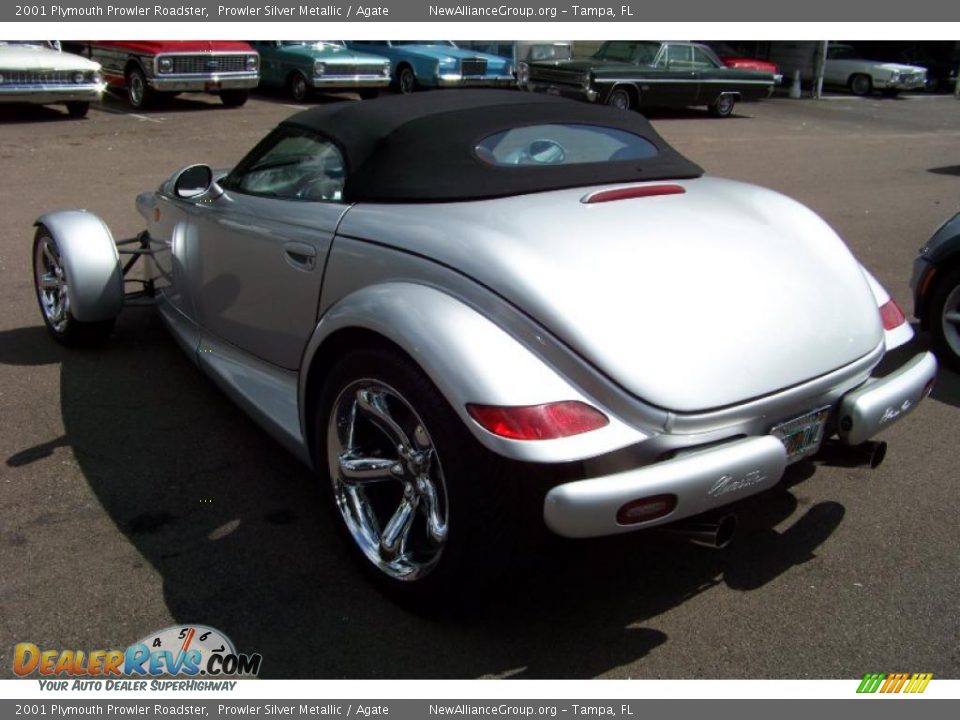 2001 Plymouth Prowler Roadster Prowler Silver Metallic / Agate Photo #7