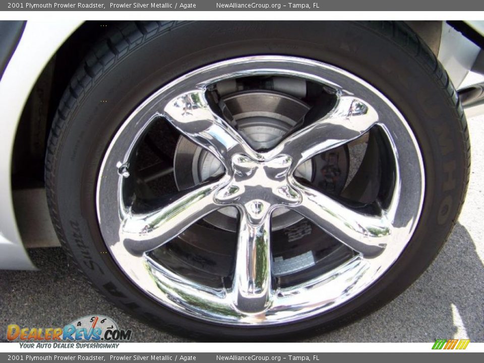 2001 Plymouth Prowler Roadster Prowler Silver Metallic / Agate Photo #8