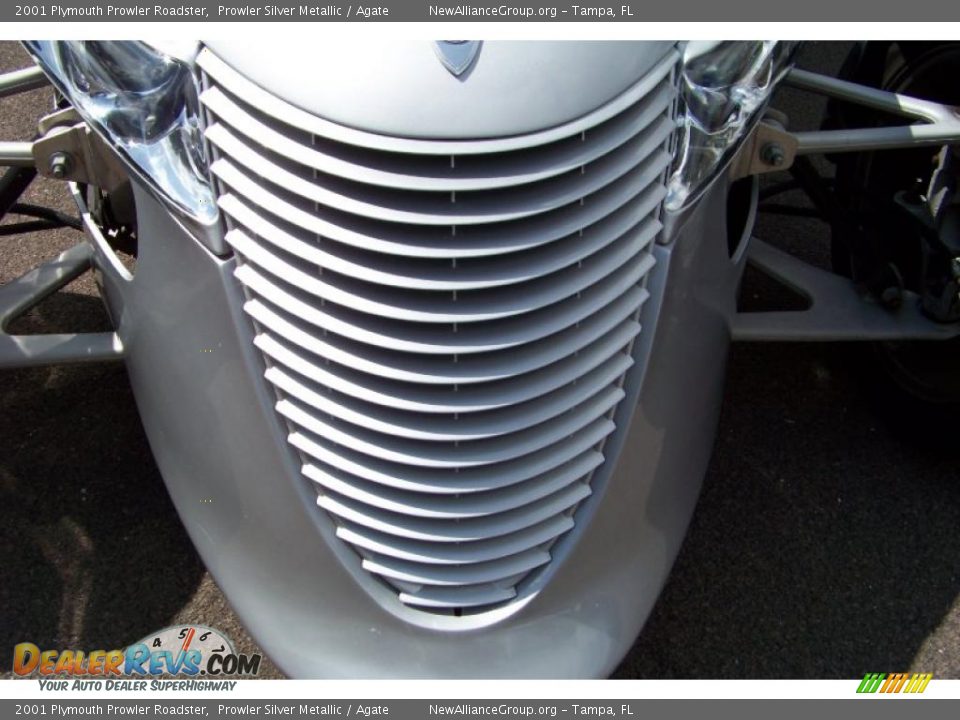 2001 Plymouth Prowler Roadster Prowler Silver Metallic / Agate Photo #9