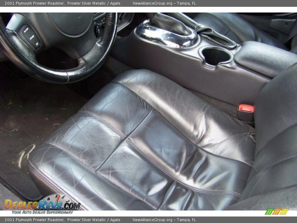 2001 Plymouth Prowler Roadster Prowler Silver Metallic / Agate Photo #12