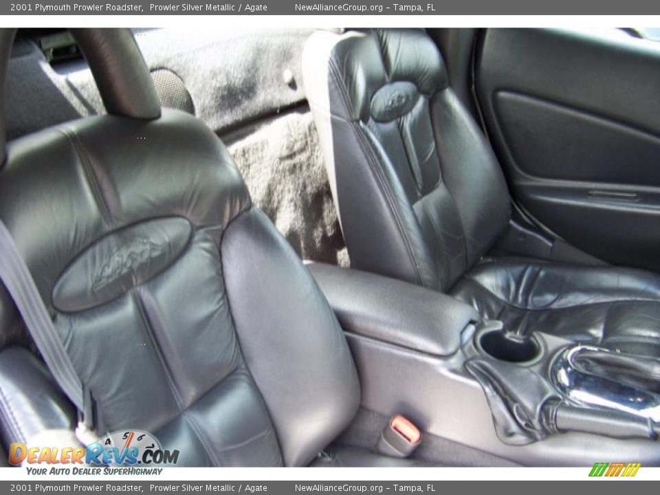 2001 Plymouth Prowler Roadster Prowler Silver Metallic / Agate Photo #14