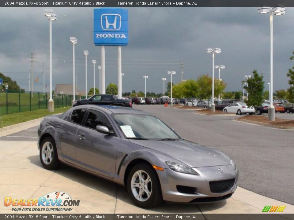 2004 Mazda RX-8 Sport Titanium Gray Metallic / Black Photo #2