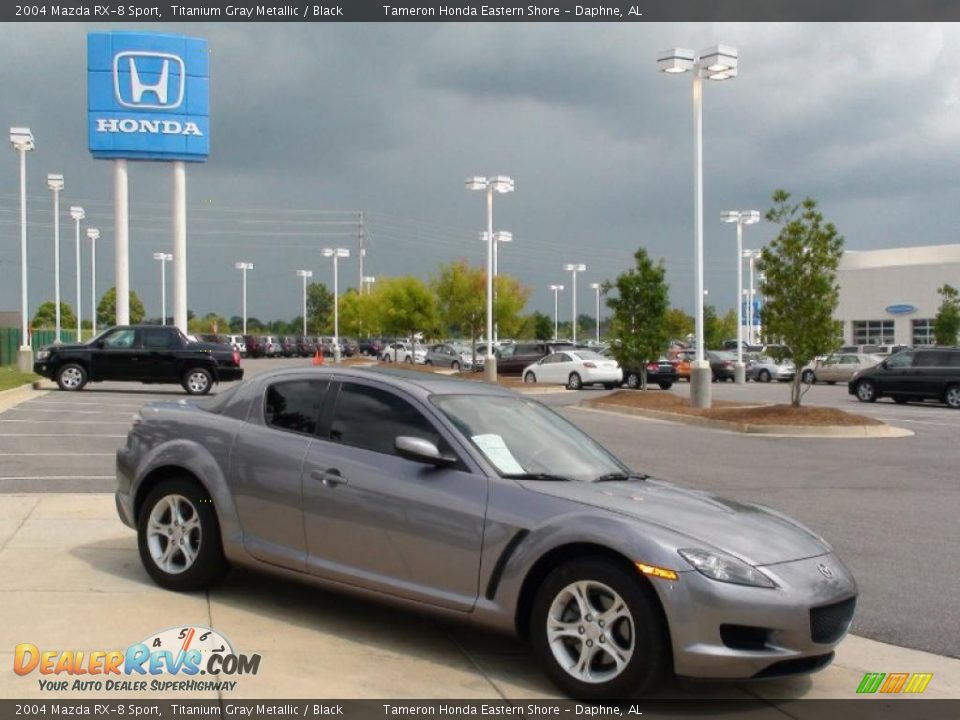 2004 Mazda RX-8 Sport Titanium Gray Metallic / Black Photo #3