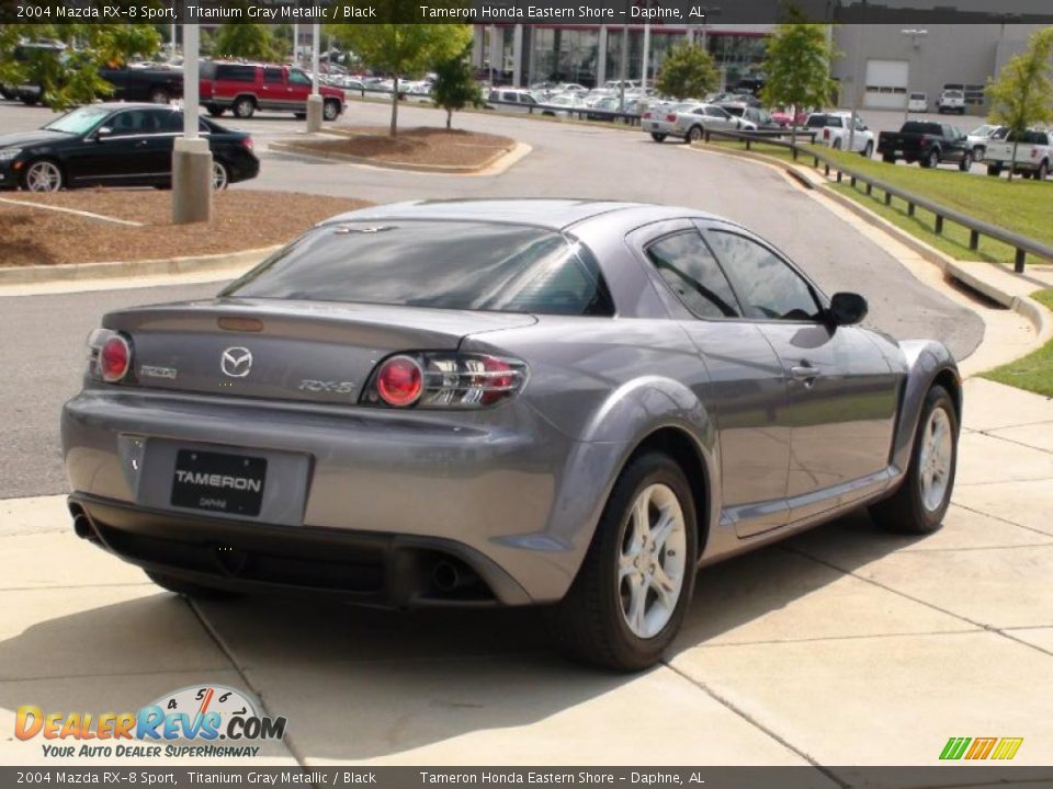 2004 Mazda RX-8 Sport Titanium Gray Metallic / Black Photo #6