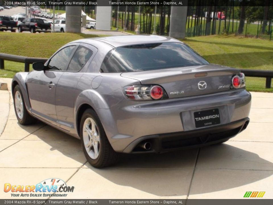2004 Mazda RX-8 Sport Titanium Gray Metallic / Black Photo #7
