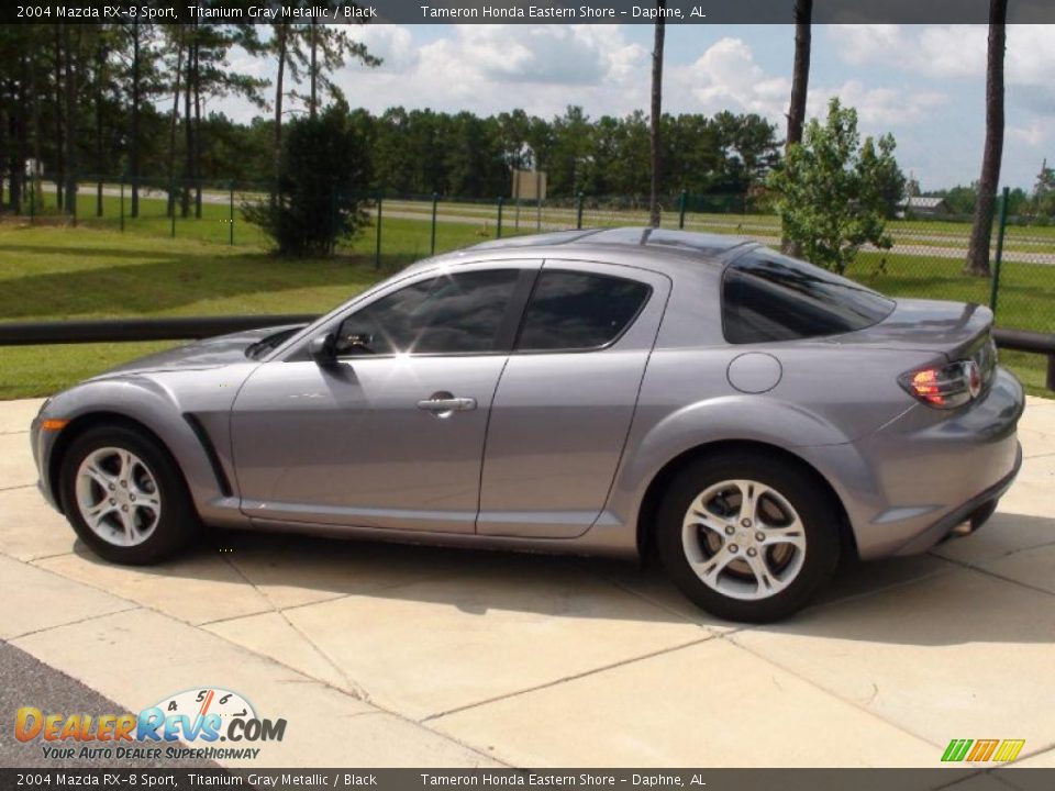 2004 Mazda RX-8 Sport Titanium Gray Metallic / Black Photo #8