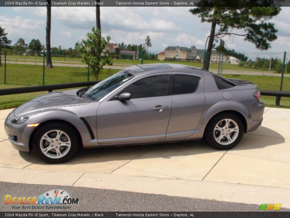 2004 Mazda RX-8 Sport Titanium Gray Metallic / Black Photo #9