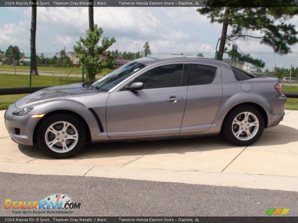 2004 Mazda RX-8 Sport Titanium Gray Metallic / Black Photo #10