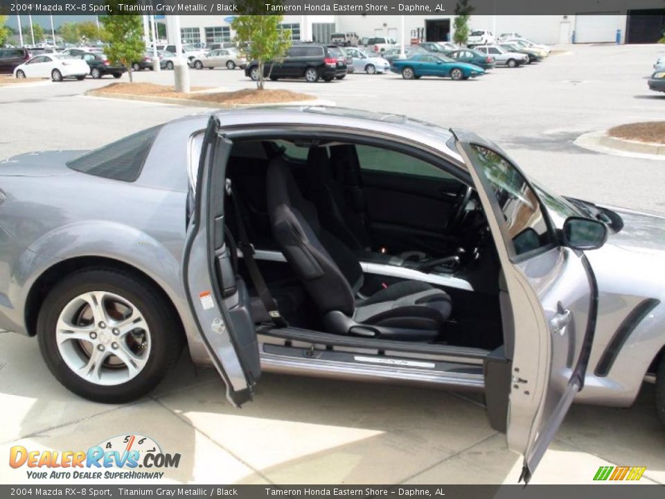 2004 Mazda RX-8 Sport Titanium Gray Metallic / Black Photo #15