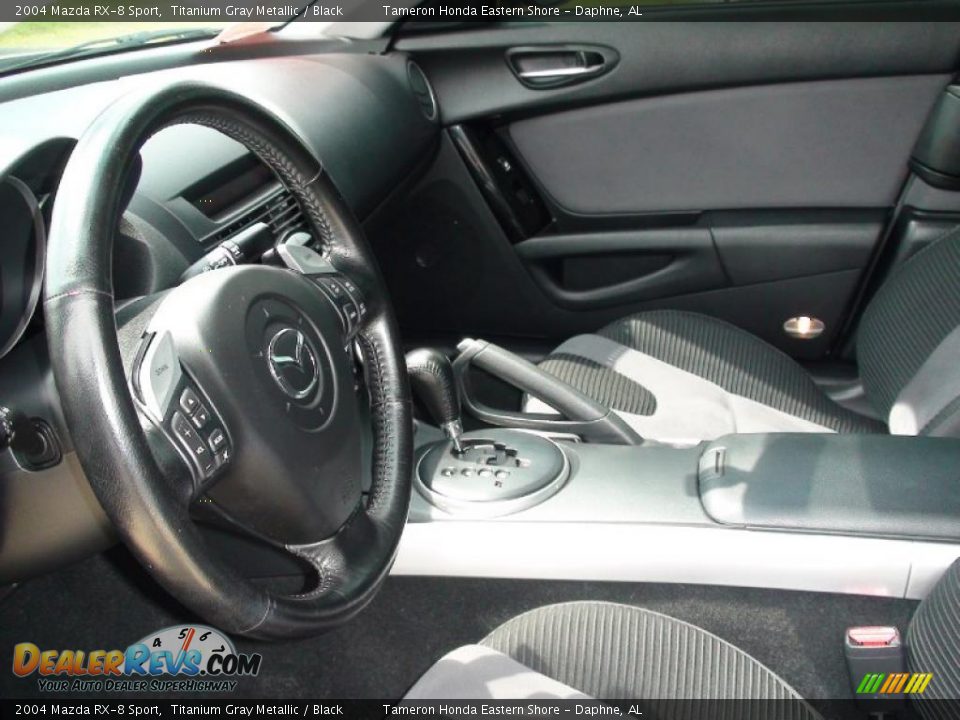 2004 Mazda RX-8 Sport Titanium Gray Metallic / Black Photo #16