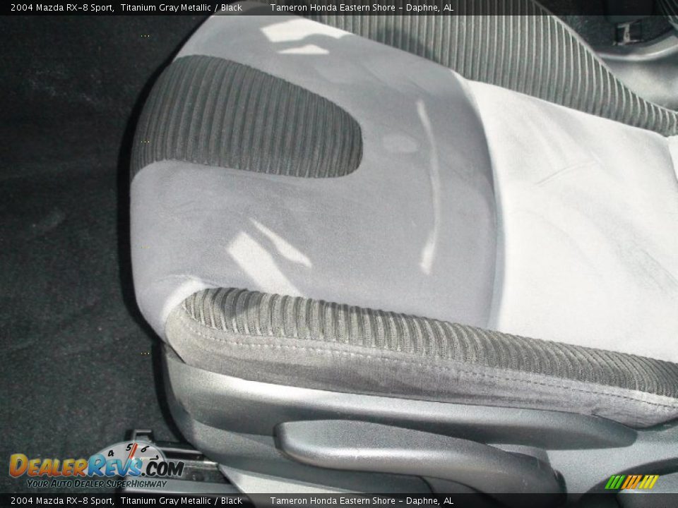 2004 Mazda RX-8 Sport Titanium Gray Metallic / Black Photo #18