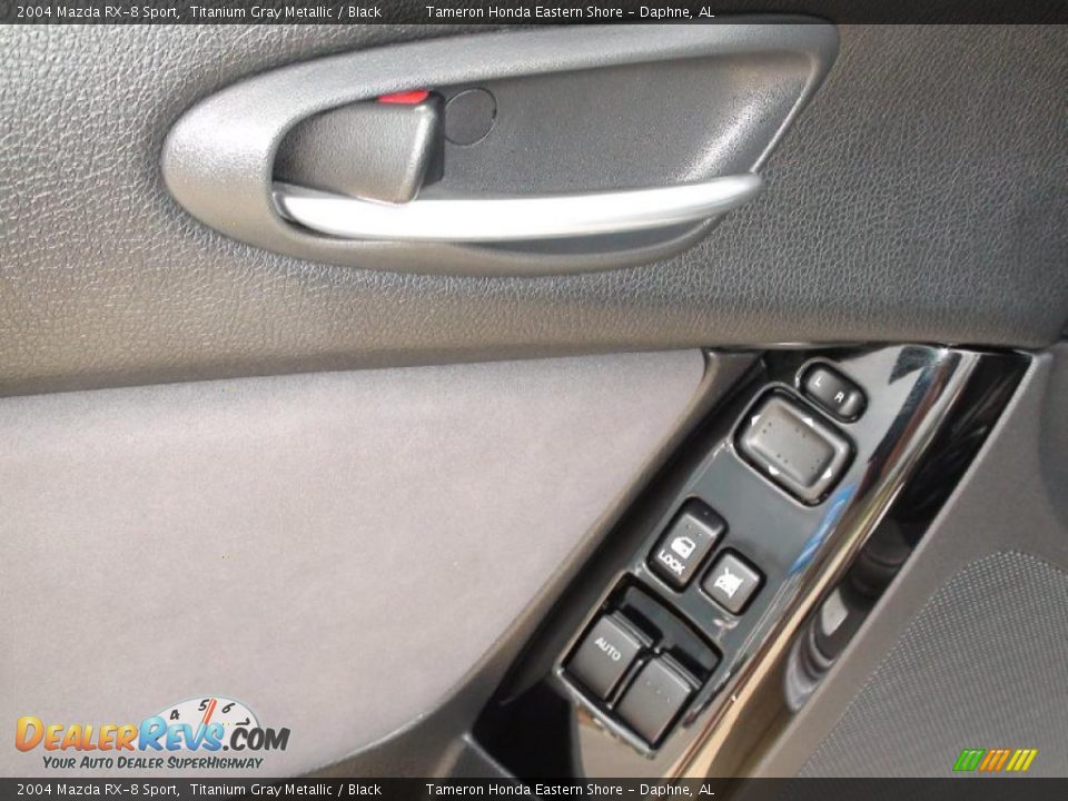 2004 Mazda RX-8 Sport Titanium Gray Metallic / Black Photo #19