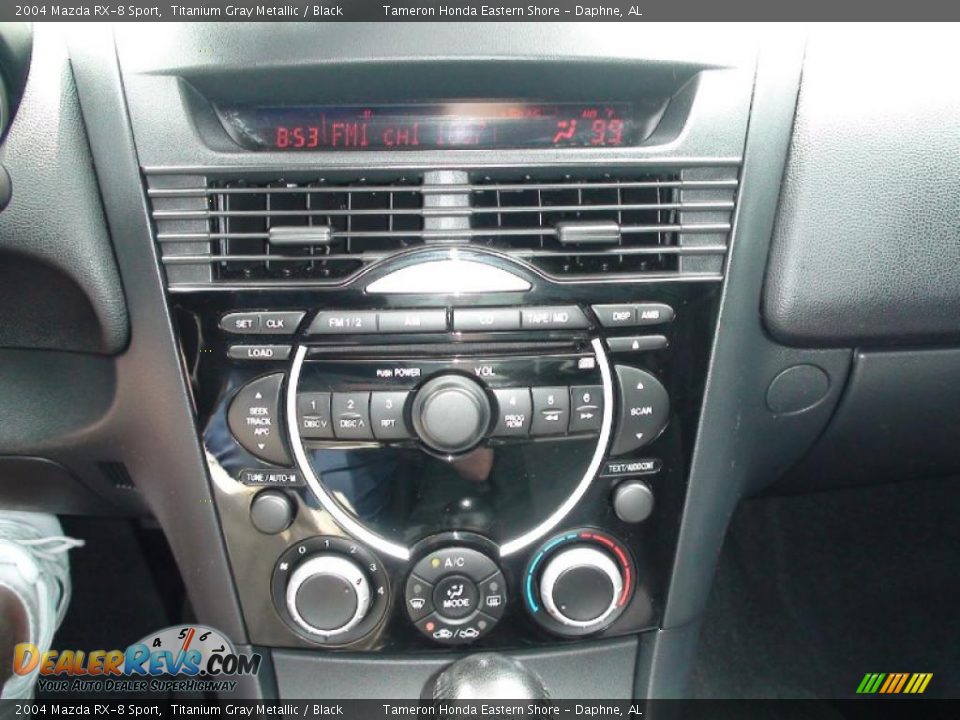2004 Mazda RX-8 Sport Titanium Gray Metallic / Black Photo #23