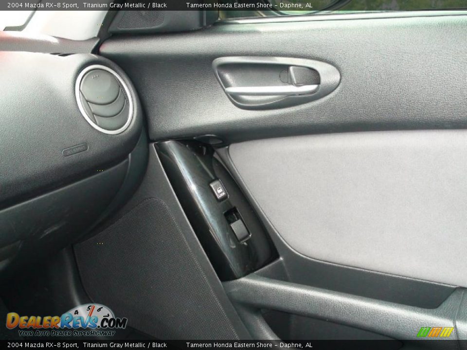 2004 Mazda RX-8 Sport Titanium Gray Metallic / Black Photo #27