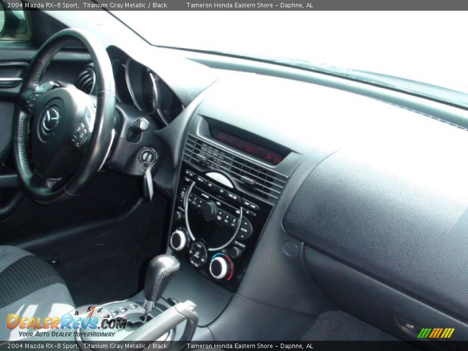 2004 Mazda RX-8 Sport Titanium Gray Metallic / Black Photo #28
