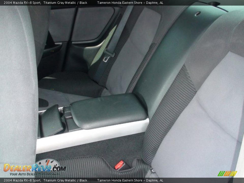 2004 Mazda RX-8 Sport Titanium Gray Metallic / Black Photo #31