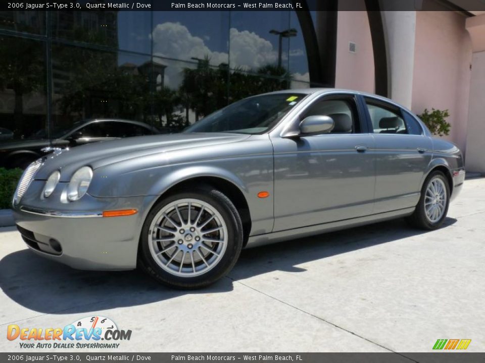 2006 Jaguar S-Type 3.0 Quartz Metallic / Dove Photo #1