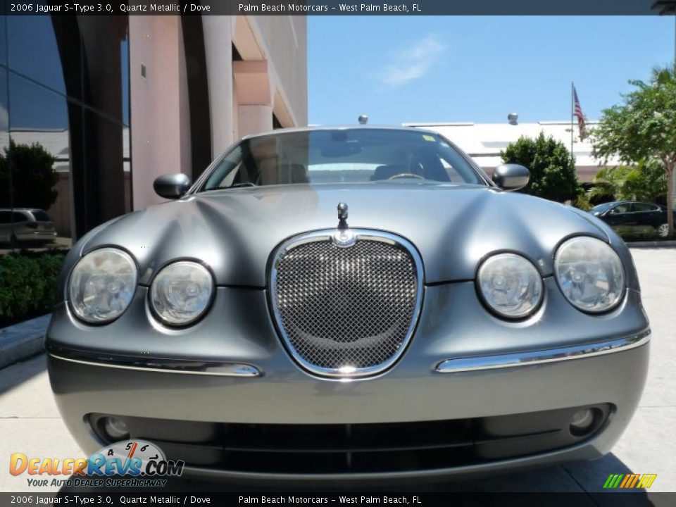 2006 Jaguar S-Type 3.0 Quartz Metallic / Dove Photo #2