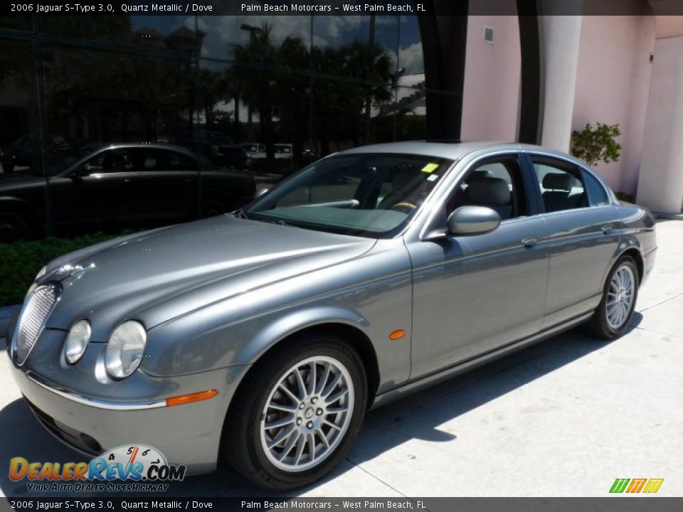 2006 Jaguar S-Type 3.0 Quartz Metallic / Dove Photo #5