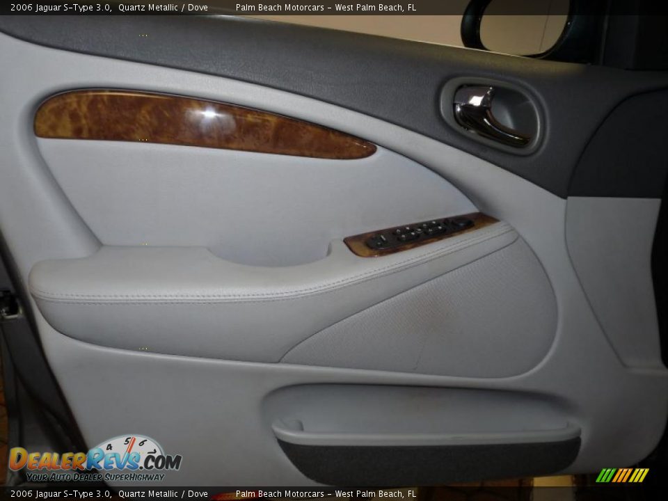 2006 Jaguar S-Type 3.0 Quartz Metallic / Dove Photo #16
