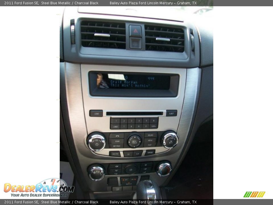 2011 Ford Fusion SE Steel Blue Metallic / Charcoal Black Photo #13