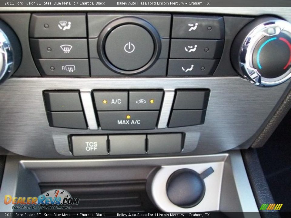 2011 Ford Fusion SE Steel Blue Metallic / Charcoal Black Photo #19