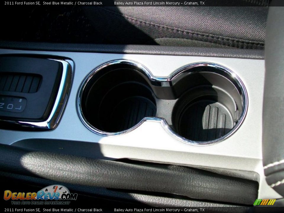 2011 Ford Fusion SE Steel Blue Metallic / Charcoal Black Photo #20