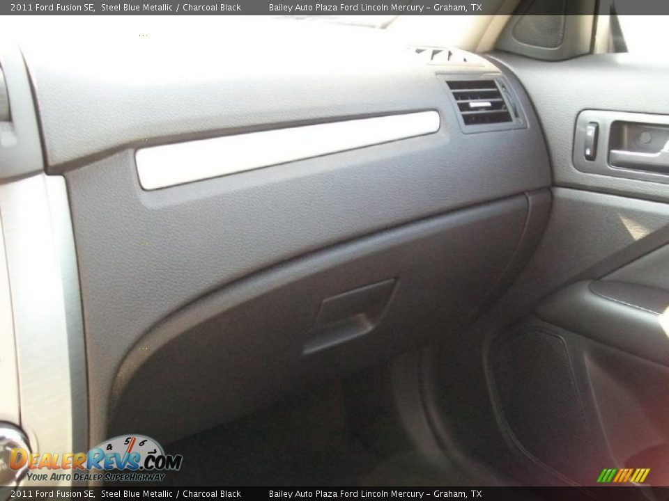 2011 Ford Fusion SE Steel Blue Metallic / Charcoal Black Photo #21