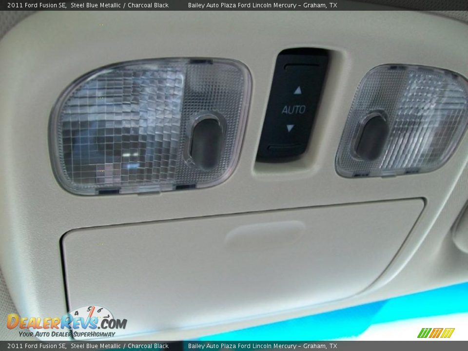 2011 Ford Fusion SE Steel Blue Metallic / Charcoal Black Photo #23