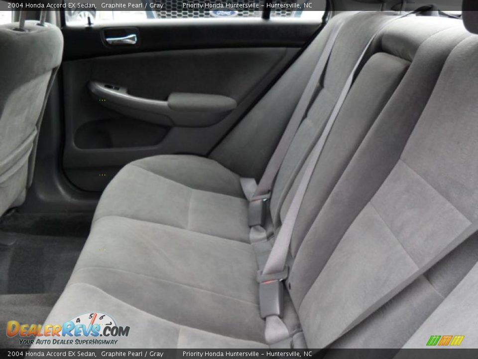 2004 Honda Accord EX Sedan Graphite Pearl / Gray Photo #14