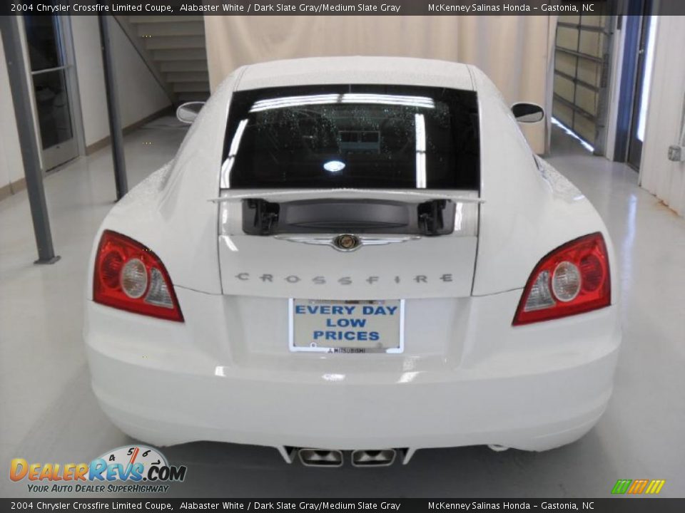 2004 Chrysler Crossfire Limited Coupe Alabaster White / Dark Slate Gray/Medium Slate Gray Photo #3