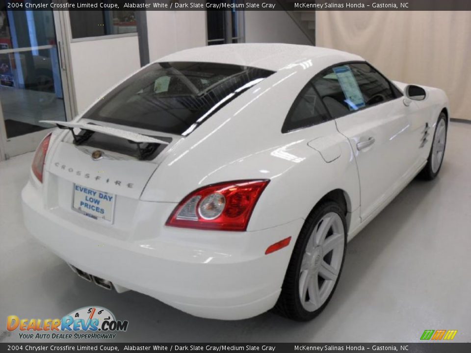 2004 Chrysler Crossfire Limited Coupe Alabaster White / Dark Slate Gray/Medium Slate Gray Photo #4