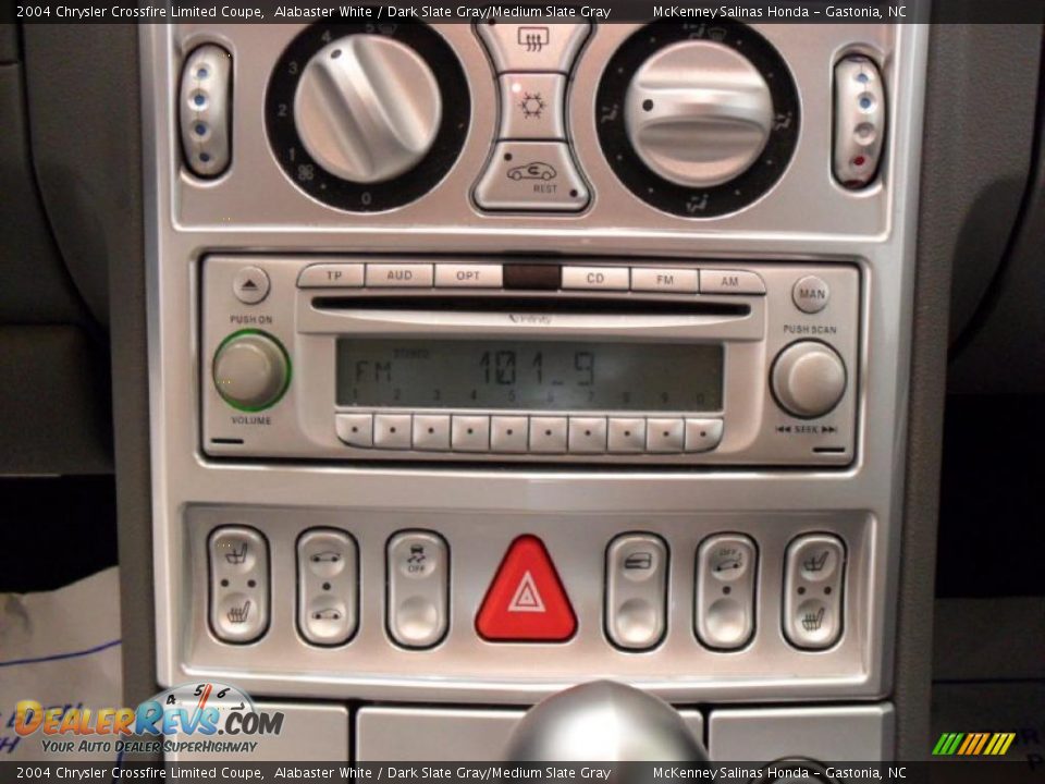 2004 Chrysler Crossfire Limited Coupe Alabaster White / Dark Slate Gray/Medium Slate Gray Photo #12