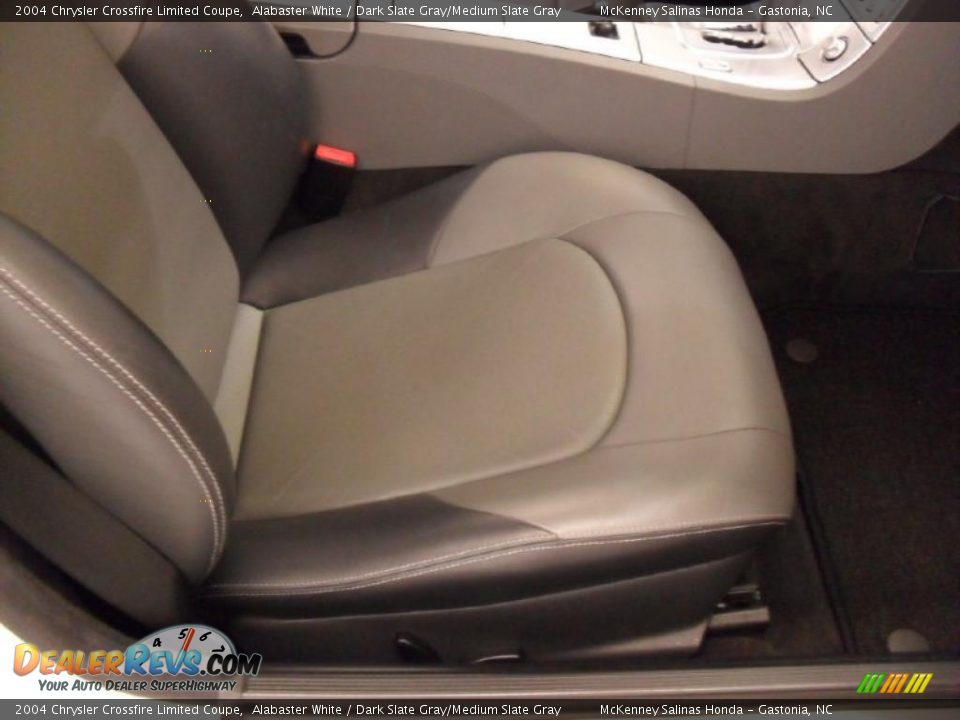 2004 Chrysler Crossfire Limited Coupe Alabaster White / Dark Slate Gray/Medium Slate Gray Photo #18