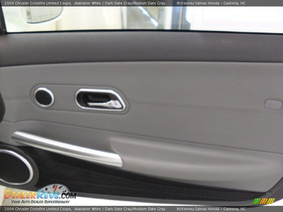 2004 Chrysler Crossfire Limited Coupe Alabaster White / Dark Slate Gray/Medium Slate Gray Photo #20