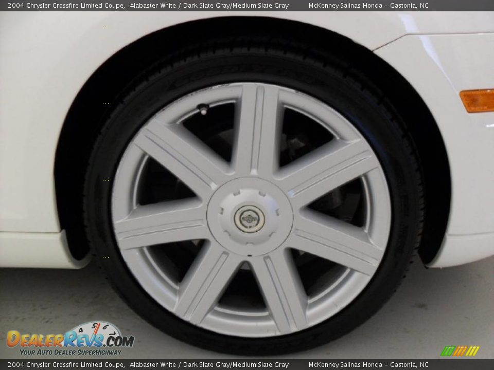 2004 Chrysler Crossfire Limited Coupe Alabaster White / Dark Slate Gray/Medium Slate Gray Photo #26